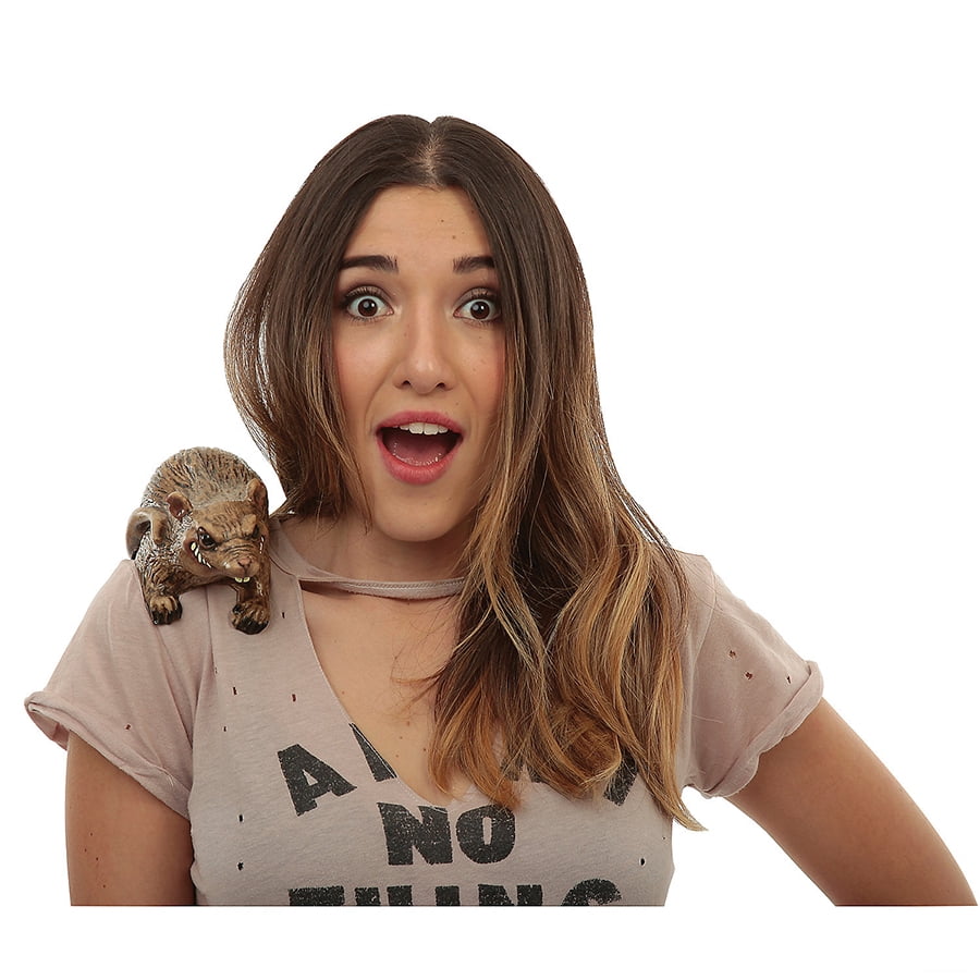 Ghoulish Productions Shoulder Buddy: Brown Rat Accessory.Brown Rat Accessory.One