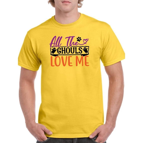 Ghouls Love Me T-Shirt Men -Image by Shutterstock, Male Small