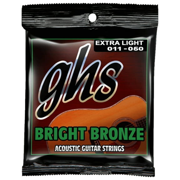 GHS Extra Light Bright Bronze Acoustic BB20X 11-50