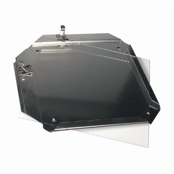 Ghs Safety Vehicle Placard Holder, Aluminum, 10 3/4 in W x 10 3/4 in H PH227