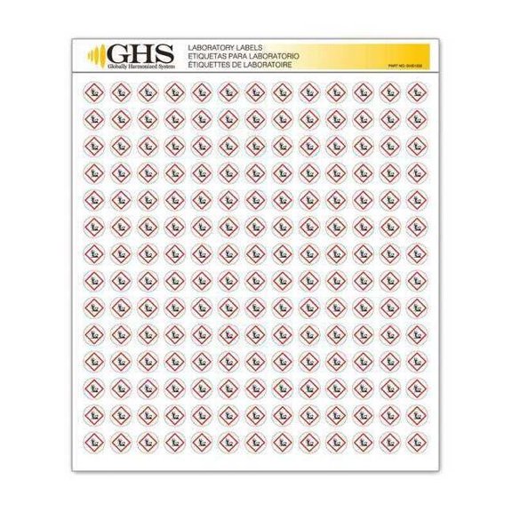 Ghs Safety Label,Environment,Gloss Paper,PK1820 GHS1233