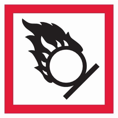 Pictogram Sign,Black/Red,Vinyl GHS1266