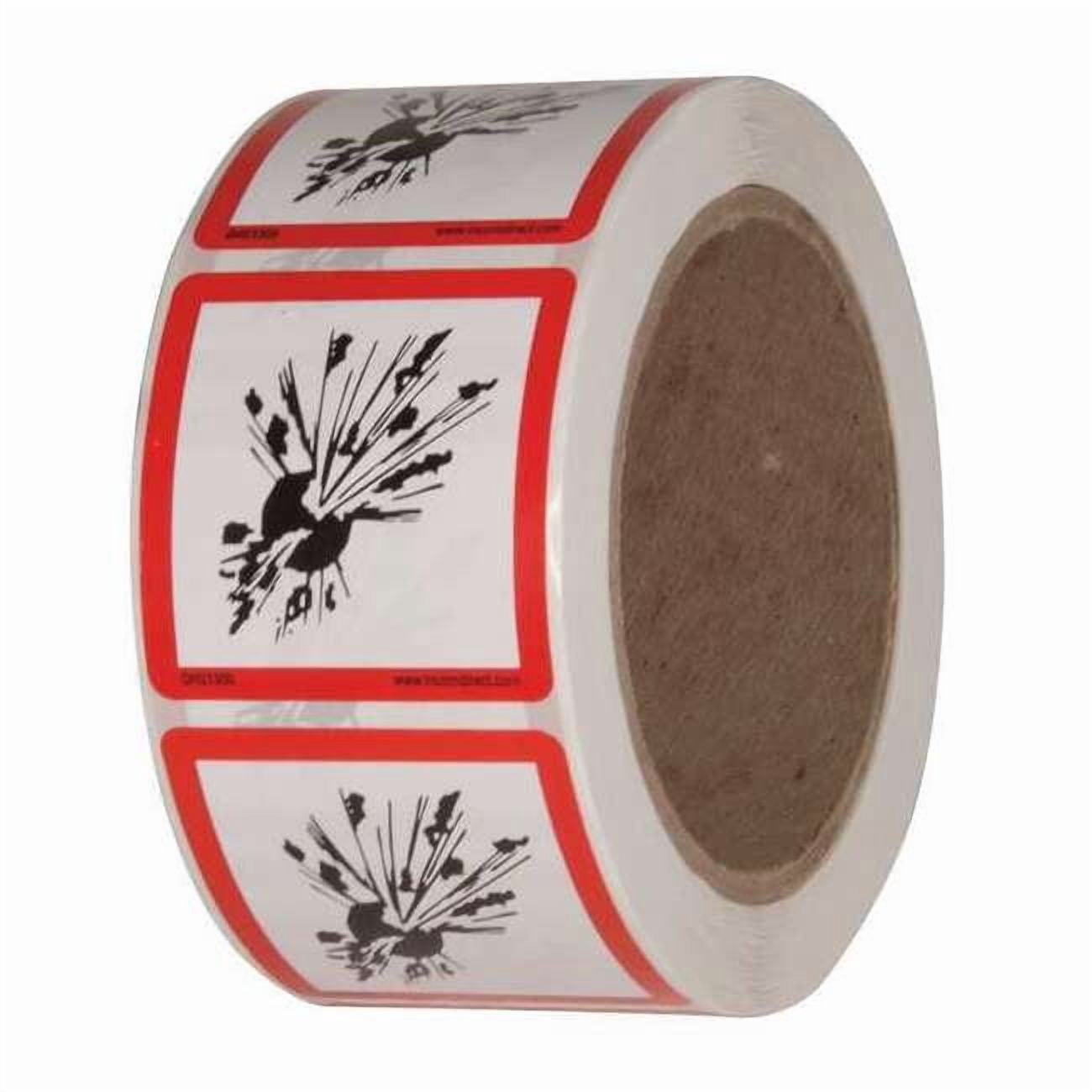 Safety Label, 2 in. W x 2 in. H, PK500, GHS1305 GHS1305 - Walmart.com