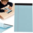 thumbnail image 1 of Ghxbdy Colored Legal Pad, 5"x8", College Ruled, 30 Sheets, Blue, Perforated, for Sc-hool and Office, 1 of 9