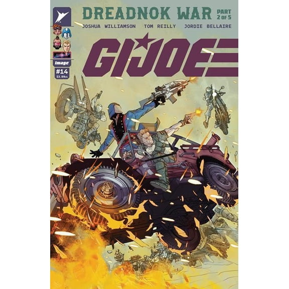 Gi Joe #14 Cvr E Inc 1:50 Carmine Di Diandomenico Var Image Comics Comic Book