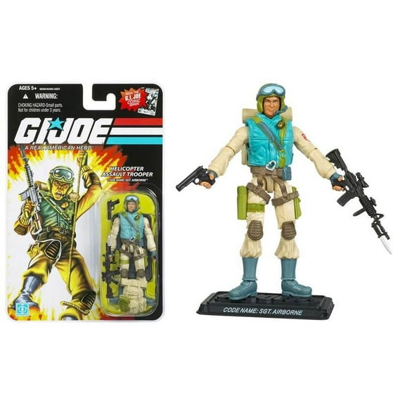 Gi Joe 3 3/4" Figure Wave 11 Helicopter Assault Trooper: Sgt. Airborne