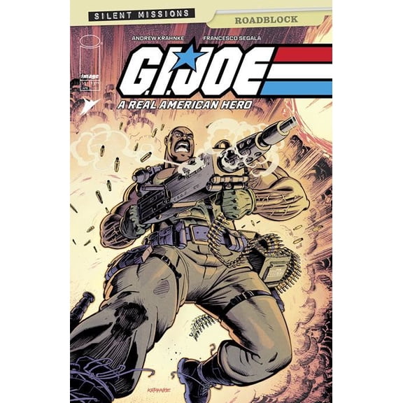 Gi Joe A Real American Hero Roadblock #1 (one Shot) Cvr A Andrew Krahnke Image Comics Comic Book