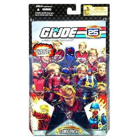 Gi Joe - Hasbro Gij Comic Figrs Crimson Guard & Officer