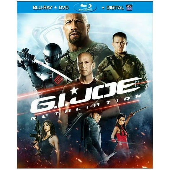 G.I. Joe: Retaliation, Blu-ray, DVD, Digital Copy, Action & Adventure, ENG
