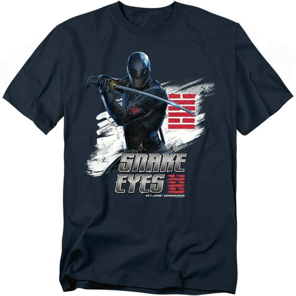 Gi Joe: Snake Eyes T-Shirt Snake Eyes Brush Unisex Graphic Tee For Men & Women