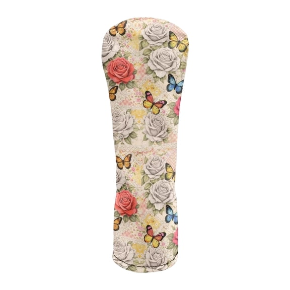 Gi-rls Golf Club Covers, Soft Fabric Driver Fairway Head Covers, Elastic Strap Waterproof Golf Headcovers, Stylish Anti-Scratch Golf Club Protector for Women Adult Outdoor Golf Training Sport Gift