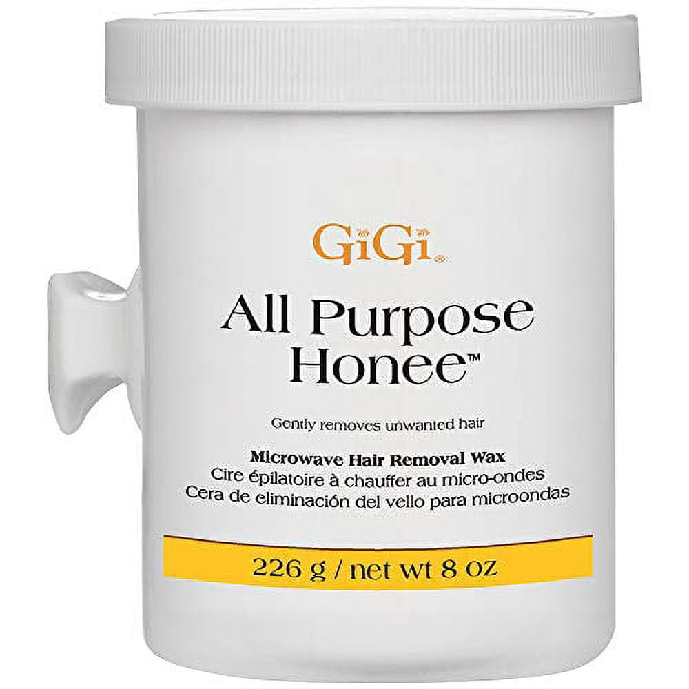 GiGi All Purpose Honee Microwave Hair Removal Wax, 8 Ounces