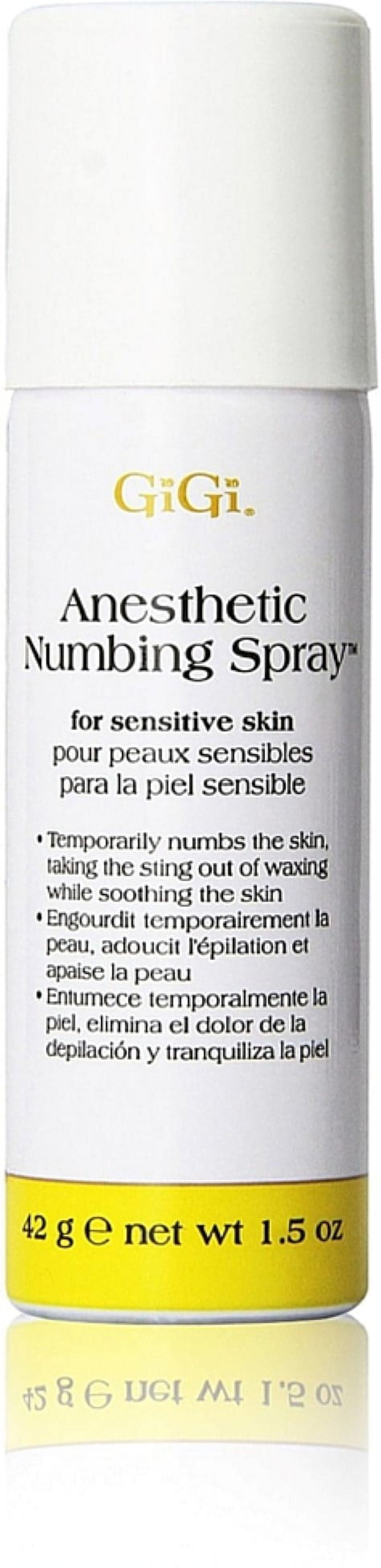 GiGi Anesthetic Numbing Spray 1.5 oz (Pack of 2)