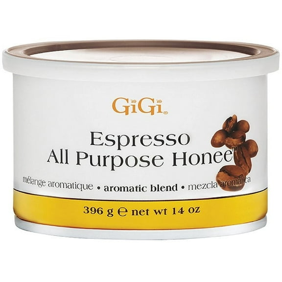 GiGi Espresso All Purpose Honee Wax 14 oz (Pack of 3)