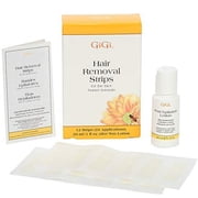 GiGi Facial Hair Removal, 12 Pre-Waxed Strips