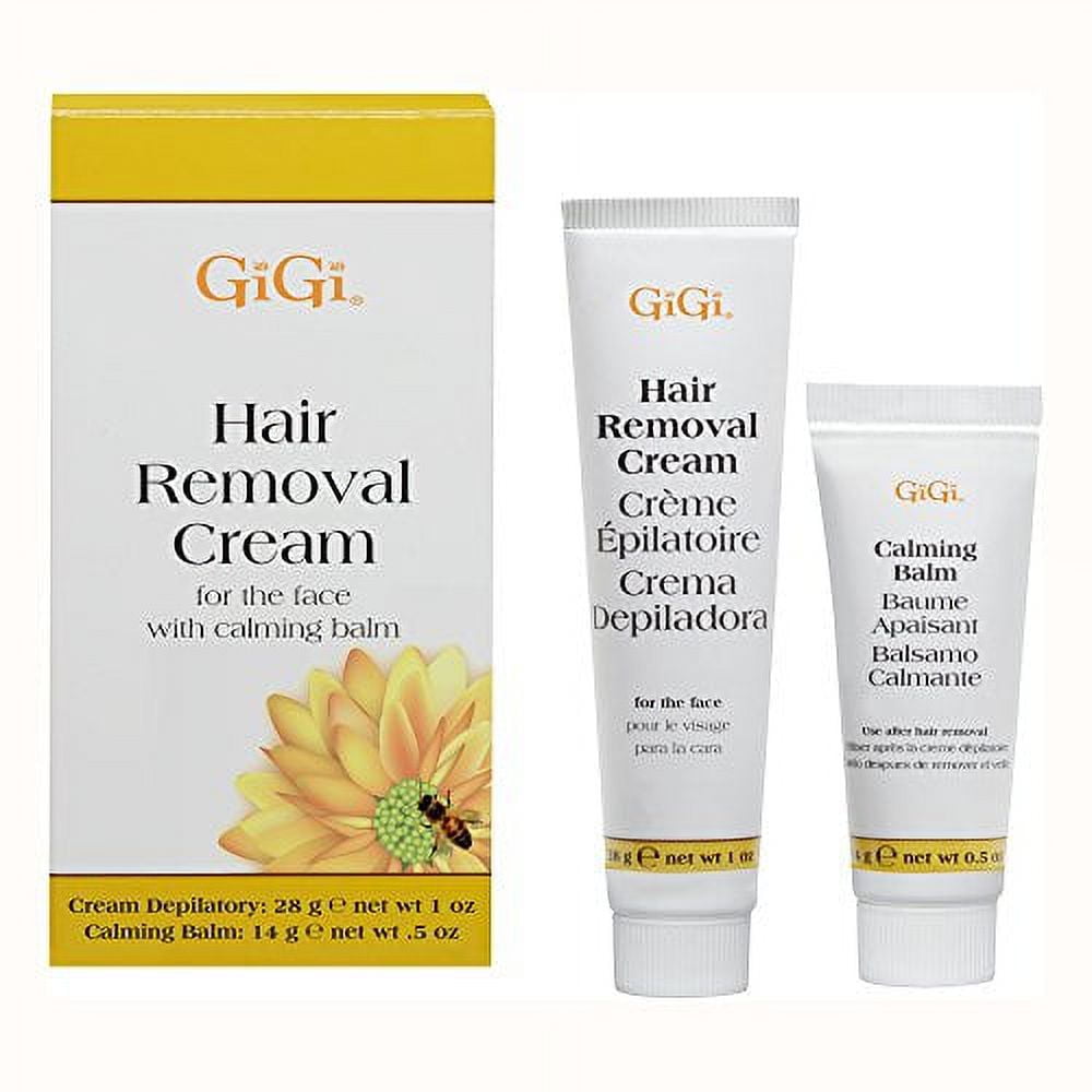 GiGi Facial Hair Removal Cream and Calming Balm Set
