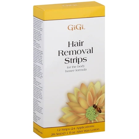 GiGi Hair Removal Strips for the Body 12 ea (Pack of 2)