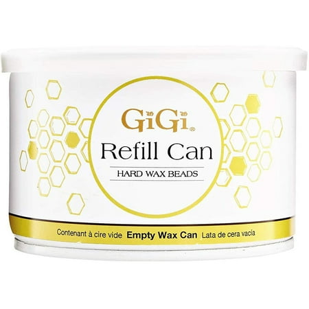 GiGi Hard Wax Beans Empty Wax Refill Can, 14 oz