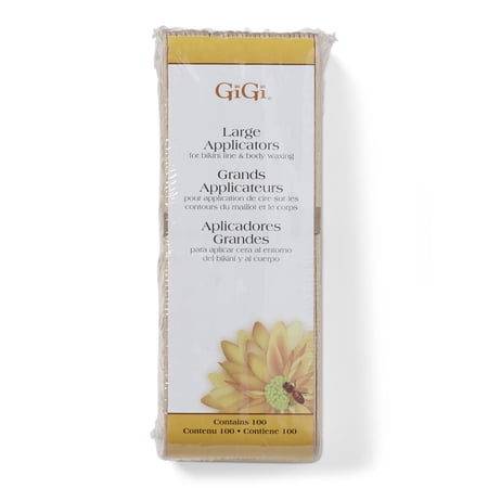 GiGi Large Applicators For Bikini Line And Body Waxing, 100/PK