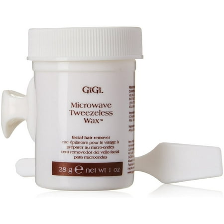 GiGi Microwave Tweezeless Wax 1 oz (Pack of 2)