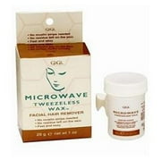 GiGi Microwave Tweezeless Wax Facial Hair Remover, 1 oz