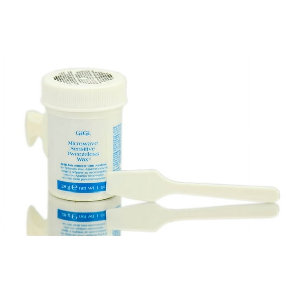 GiGi Microwave Tweezeless Wax - Sensitive (Size : 1 oz)