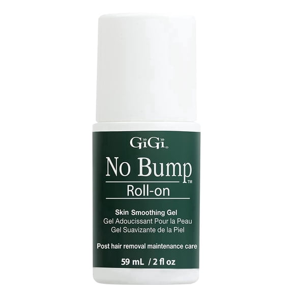 GiGi No Bump Roll-On Gel and Ingrown Hair Treatment for Post-Wax and After Shave Care, 2 oz