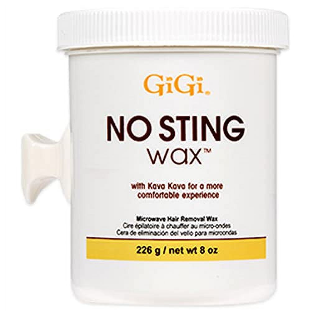 GiGi No Sting Wax with Kava Kava â€“ Microwave Hair Removal Wax, 8