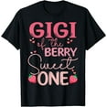 thumbnail image 1 of GiGi Of The Berry Sweet One Strawberry First Birthday T-Shirt, 1 of 4
