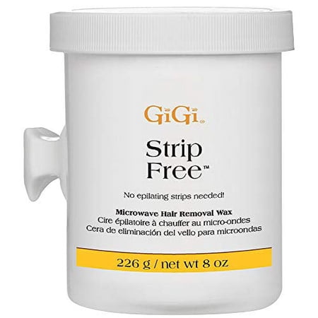GiGi Strip Free Microwave Formula Hair Removal Wax, 8 oz