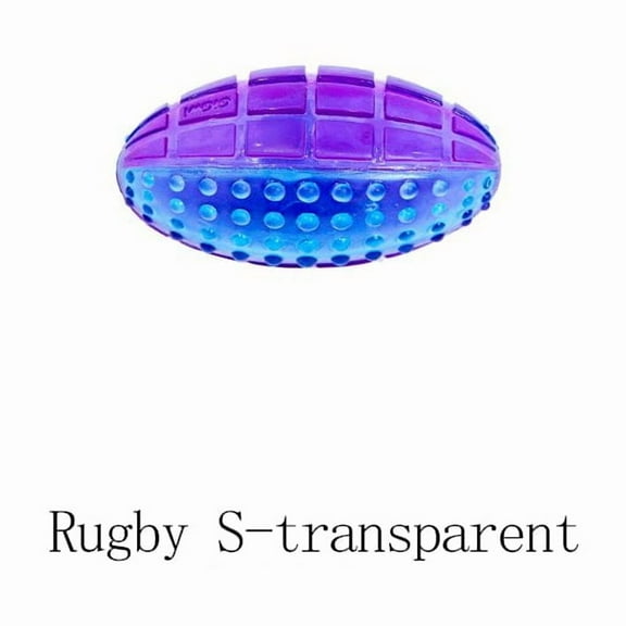 GiGwi 1pc Unbreakable squeaking dog ball, tough and durable dog toy, training ball, outdoor waterproof cleaning, teeth interactive game G-Ball Olive (Small, Transparent)