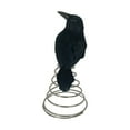 thumbnail image 1 of GiLiling 2025 Realistic Black Crow Tree Topper with Spring​​ | Halloween Christmas Tree Decoration for Indoor/Outdoor Venue Displays and Gothic Themed Party Props, 1 of 7