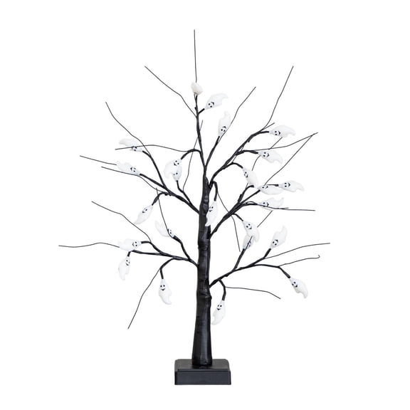 ​​GiLiling 24-LED Halloween Ghost Simulation Tree Light​​ | Courtyard and Room Decoration with Spooky Illumination Effects, Nighttime Ambiance Creation, and Seasonal Lighting Solutions