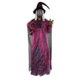 thumbnail image 1 of ​​GiLiling 70" Animatronic Hanging Witch Halloween Prop​​ | Life-Size Hanging Decor with Voice/Sound Effects & LED Lighting for Indoor/Outdoor Haunted House Productions, 1 of 9
