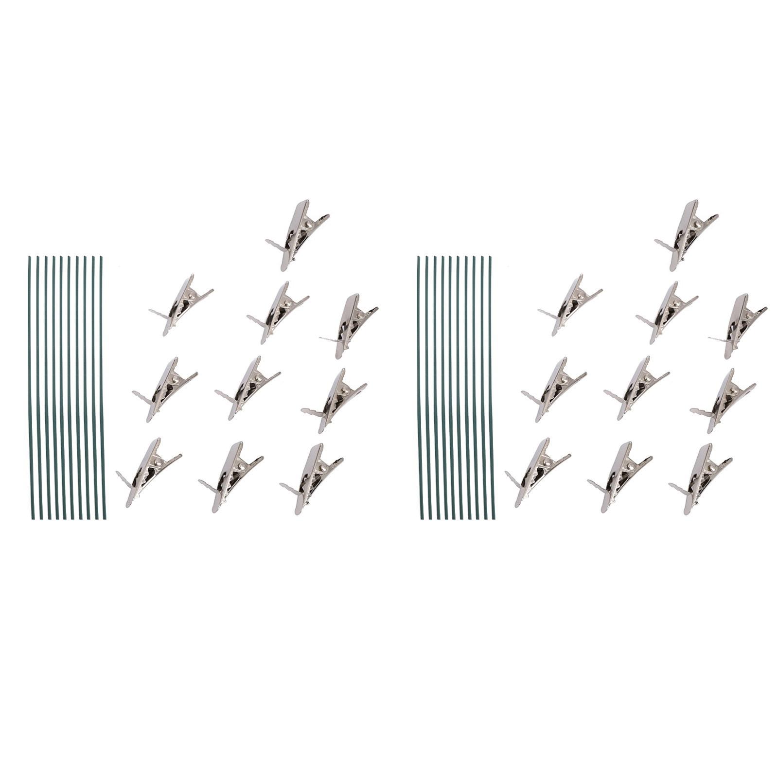 GiLiling Alligator Clip Spring Clamps Tone Alligator Clips Christmas ...