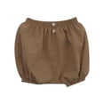 thumbnail image 1 of GiLiling Baby Boys Girls Pumpkin Shorts Elastic Waist Cute Bubble Pants Soft Lightweight Summer Shorts for Infants (A, 6-12 Months), 1 of 9