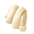 thumbnail image 1 of GiLiling Baby Girls Toddler Retro Faux Fur Coat Jackets Wrap Cape Shawl for Girls Fluffy Winter Toddler Girl Clothes (Beige, 7-8 Years), 1 of 9