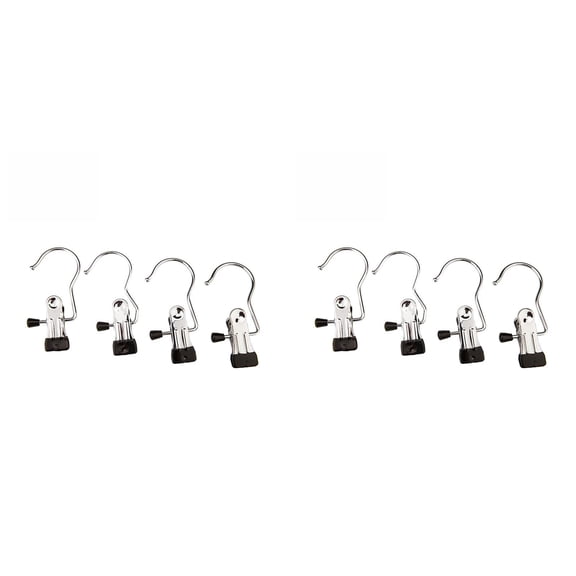 GiLiling Boot Hanger Closet Laundry Hooks with Clips Boot Holder Hanging Clips Portable Multifunctional Hangers Single Clip Space Saving for Jeans Hats Tall Boots Towels