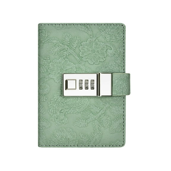 GiLiling Diary with Lock Notebook with Digital Combination Lock Premium Thickened Paper Eye Diary Is An Ideal Gift for Students Small Notebooks for Men and Women