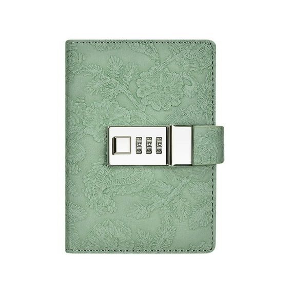 GiLiling Diary with Lock Notebook with Digital Combination Lock Premium Thickened Paper Eye Diary Is An Ideal Gift for Students Small Notebooks for Men and Women