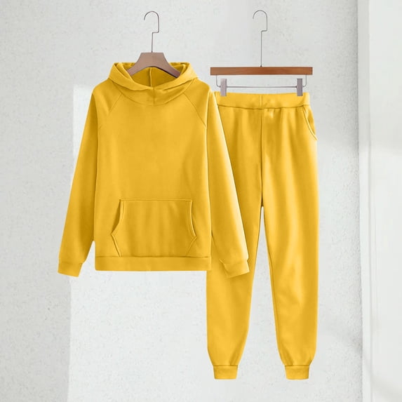 GiLiling Girls Boys Athletic Matching Set 2 Piece Tracksuit Hooded Sweatshirt and Jogger Sweatpants Sweat Set