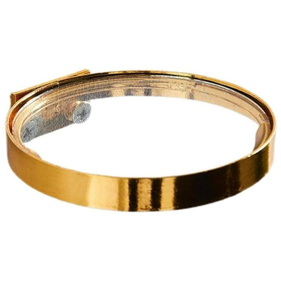 GiLiling Gold Glass Floating Shelves Wall Mounted - Display Ledge Corner Shelf for Bathroom Home Decor Flowers Picture Frames Modern Minimalist Shelving Unit