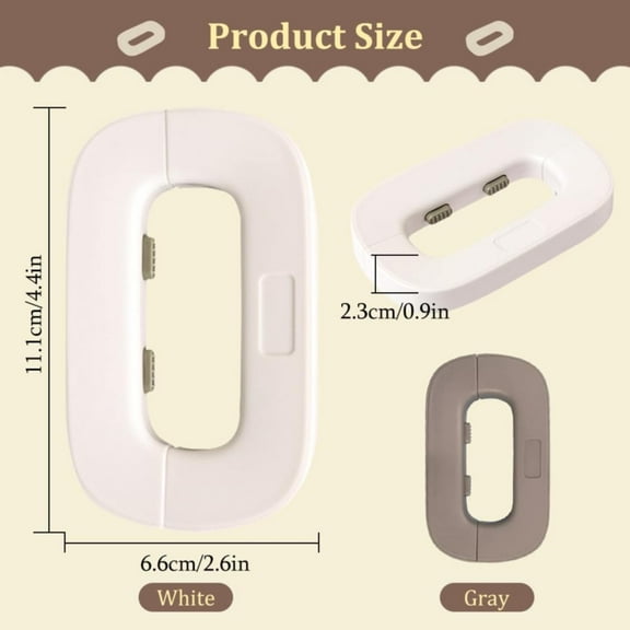 GiLiling Halloween Decorations 2pc Self Adhesive Refrigerator Systems Refrigerator Locks Household Refrigerator Freezer Door Cabinet and Buckles for Cabinets Drawers