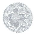 thumbnail image 1 of ​​GiLiling Handmade Crochet Lace Doilies Round Placemats - Snowflake Table Decor for Kitchen Wedding Decoration, Vintage Style Centerpiece for Dining and Party Settings​​, 1 of 3