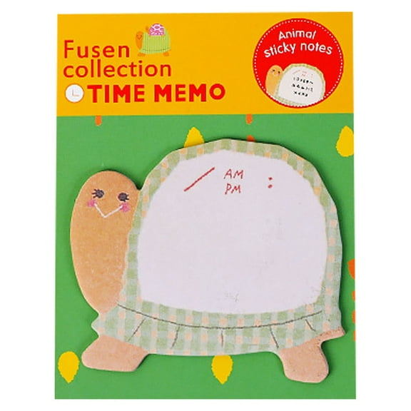 ​​GiLiling Korean Style A5 Animal Design Sticky Note- Cute Zoo Themed for Professional and Personal Use, Kawaii Stationery Writing Pad with Adorable Motifs