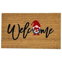GiLiling Mode Red Xmas Tree Christmas Welcome Doormat Winter Home Decor Low-Profile Switch Rug Door Mat Floor Mat for Indoor Outdoor Holiday Decorations