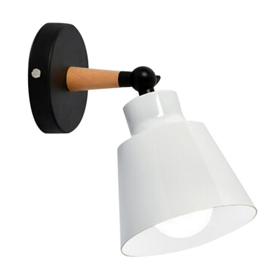 GiLiling Modern Wall Lamp with Plug in Cord for Bedrooms Hallway Living Room,Hot LED Wall Lamp Modern Wooden Bedroom Bracket Light Household Living Room Bathroom Lamp Style Indoor Lighting