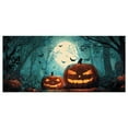 thumbnail image 1 of GiLiling Moon Night Halloween Garage Door Cover Banner​​ | Large Outdoor Hanging Decor for Yard Displays, Spooky Wall Transformations, and Thematic Atmosphere Creation with Easy Installation, 1 of 8