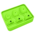 thumbnail image 1 of ​​GiLiling Novelty Silicone Ice Cube Tray with Secure Lid | DIY Fun Shaped Molds for Homemade Coffee Cubes and Prank Ice | Reusable & Easy Release​​, 1 of 9