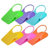 GiLiling Plastic Clip-On Drink Holder Professional Portable Tabletop Accessory Equipment Bottle Cup Mounting System Sun Lounger Gadget Random Color Utility Solution